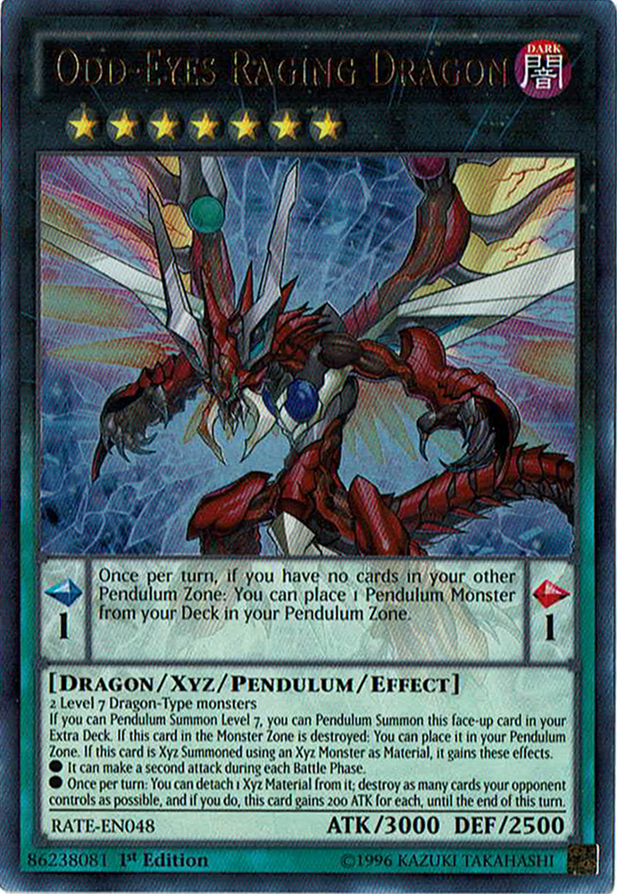 Odd-Eyes Raging Dragon [RATE-EN048] Ultra Rare Yu-Gi-Oh!