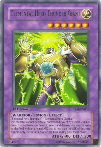 Elemental HERO Thunder Giant [TLM-EN036] Ultra Rare Yu-Gi-Oh!