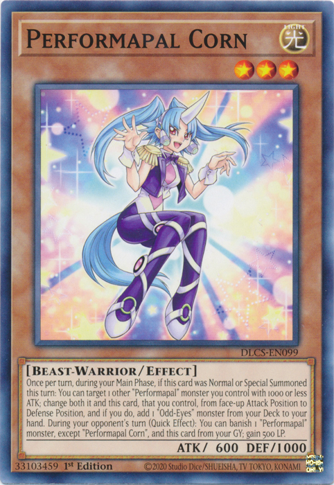 Performapal Corn [DLCS-EN099] Common Yu-Gi-Oh!