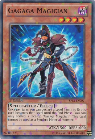 Gagaga Magician [SP13-EN002] Starfoil Rare Yu-Gi-Oh!