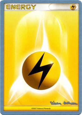 Lightning Energy (Intimidation - Tristan Robinson) [World Championships 2008] Pokémon