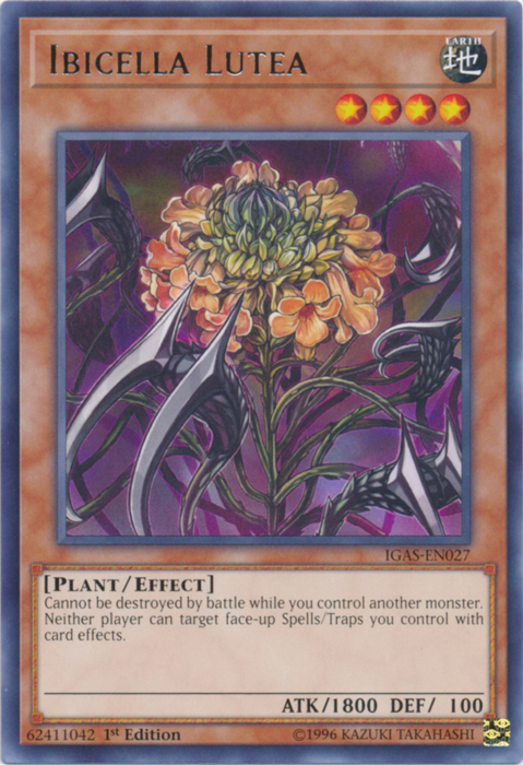 Ibicella Lutea [IGAS-EN027] Rare Yu-Gi-Oh!