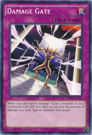 Damage Gate [BP03-EN218] Common Yu-Gi-Oh!