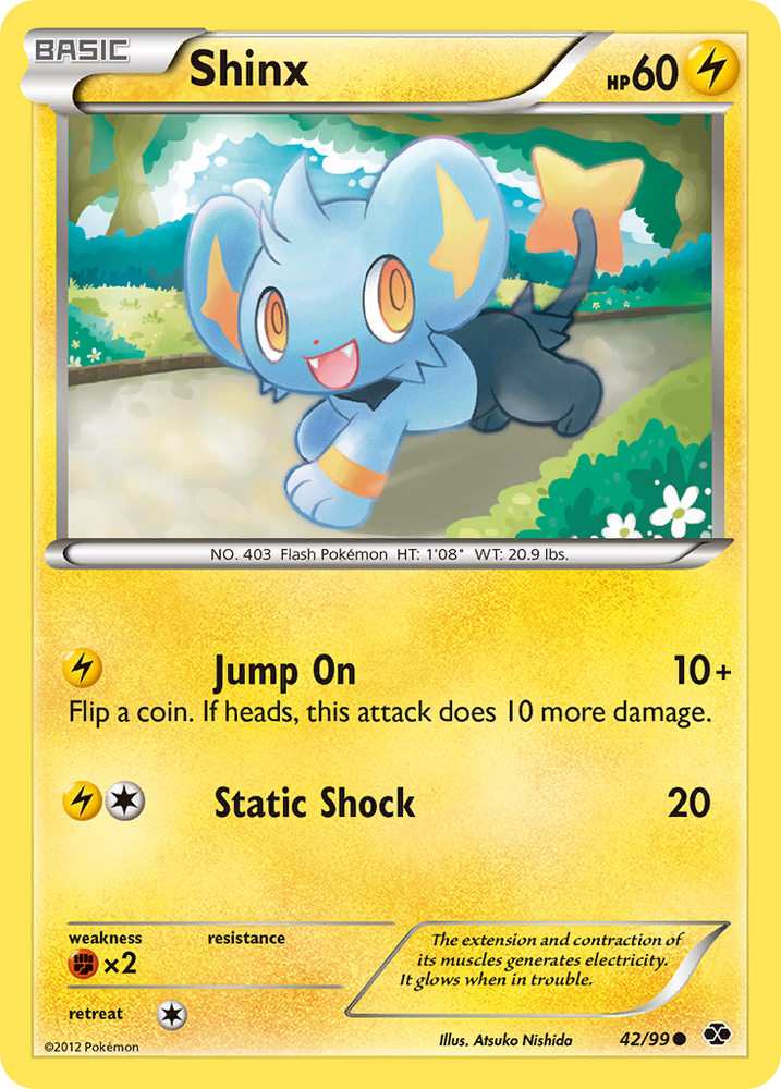 Shinx (42/99) [Black & White: Next Destinies] Pokémon