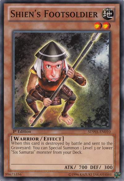 Shien's Footsoldier [SDWA-EN010] Common Yu-Gi-Oh!