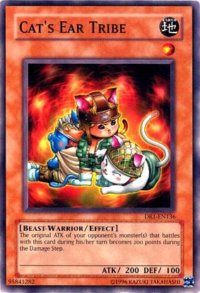 Cat's Ear Tribe [DR1-EN136] Common Yu-Gi-Oh!
