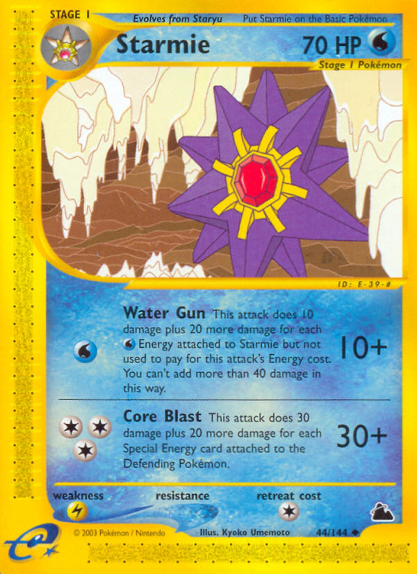 Starmie (44/144) [Skyridge] Pokémon