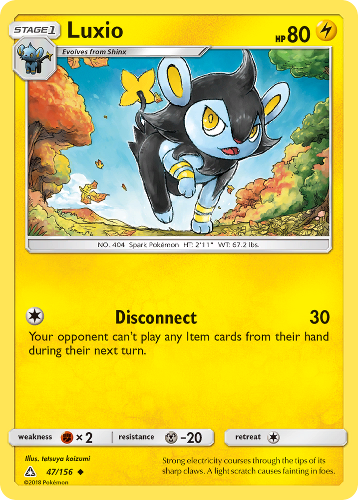 Luxio (47/156) [Sun & Moon: Ultra Prism] Pokémon