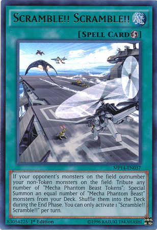 Scramble!! Scramble!! [MP14-EN037] Ultra Rare Yu-Gi-Oh!