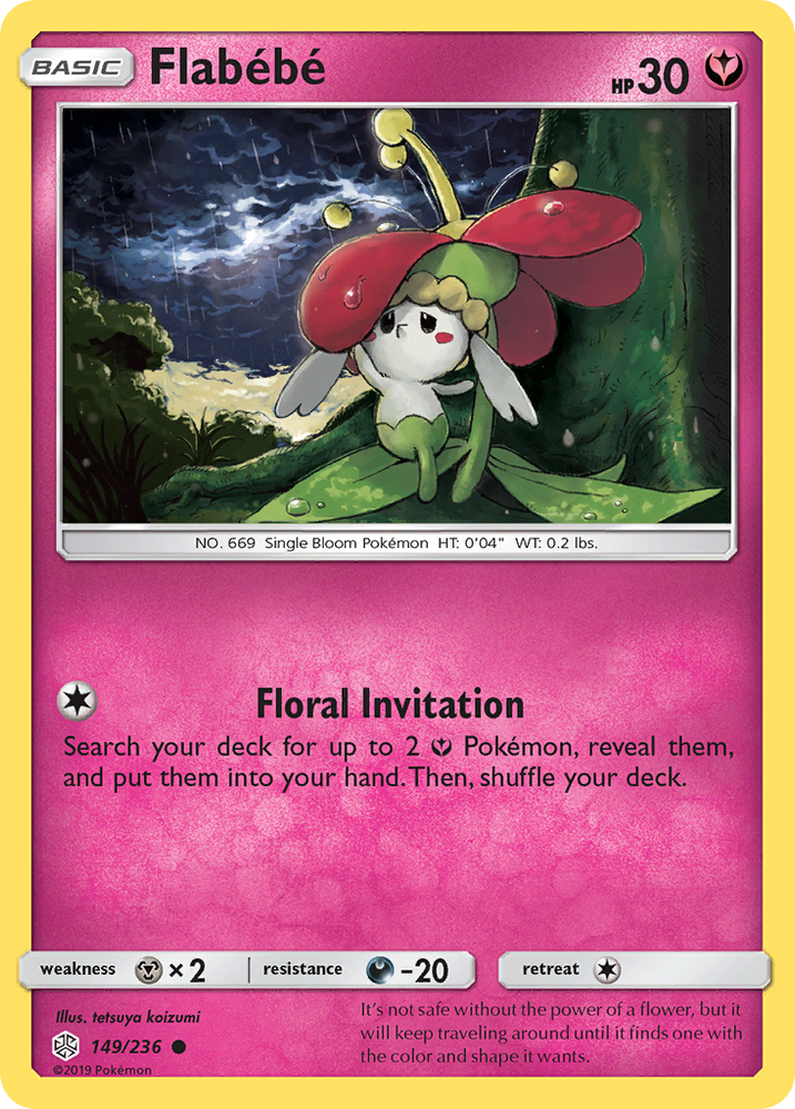 Flabebe (149/236) [Sun & Moon: Cosmic Eclipse] Pokémon