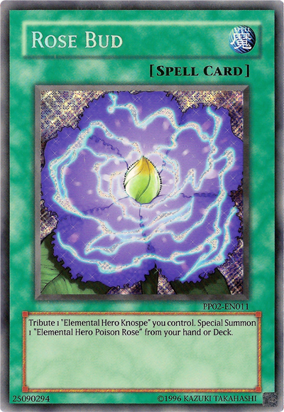 Rose Bud [PP02-EN011] Secret Rare Yu-Gi-Oh!