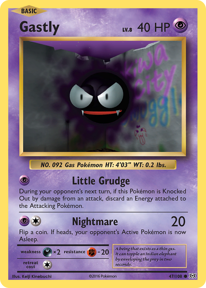 Gastly (47/108) [XY: Evolutions] Pokémon