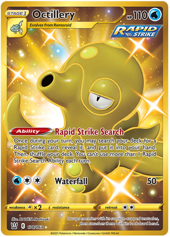 Octillery (178/163) [Sword & Shield: Battle Styles] Pokémon