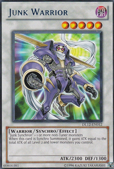 Junk Warrior (Blue) [DL12-EN012] Rare Yu-Gi-Oh!