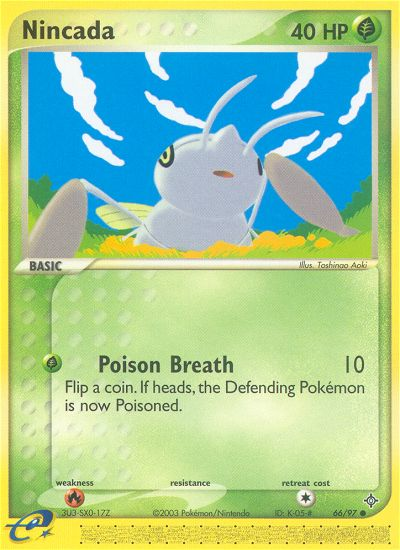 Nincada (66/97) [EX: Dragon] Pokémon