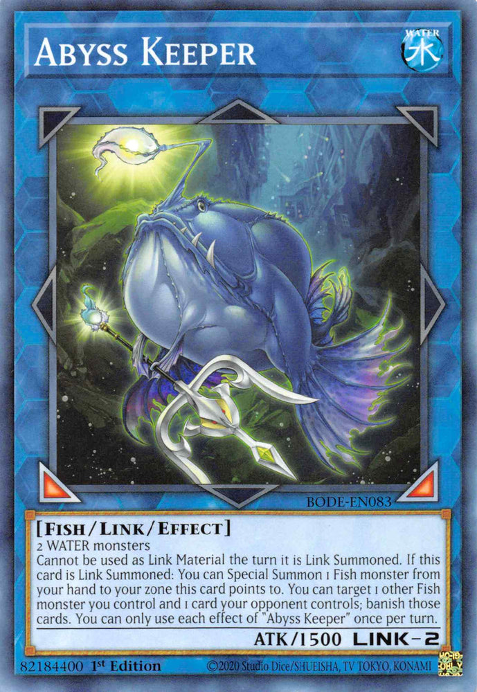 Abyss Keeper [BODE-EN083] Common Yu-Gi-Oh!