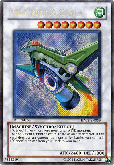 Vindikite R-Genex [HA03-EN059] Secret Rare Yu-Gi-Oh!