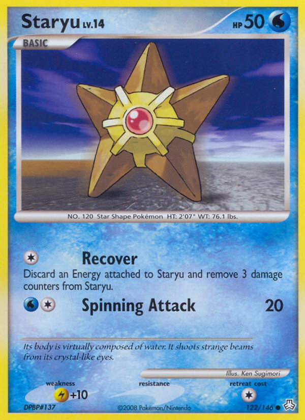 Staryu (122/146) [Diamond & Pearl: Legends Awakened] Pokémon