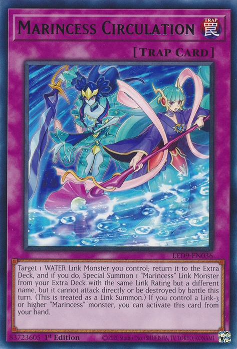 Marincess Circulation [LED9-EN036] Rare Yu-Gi-Oh!
