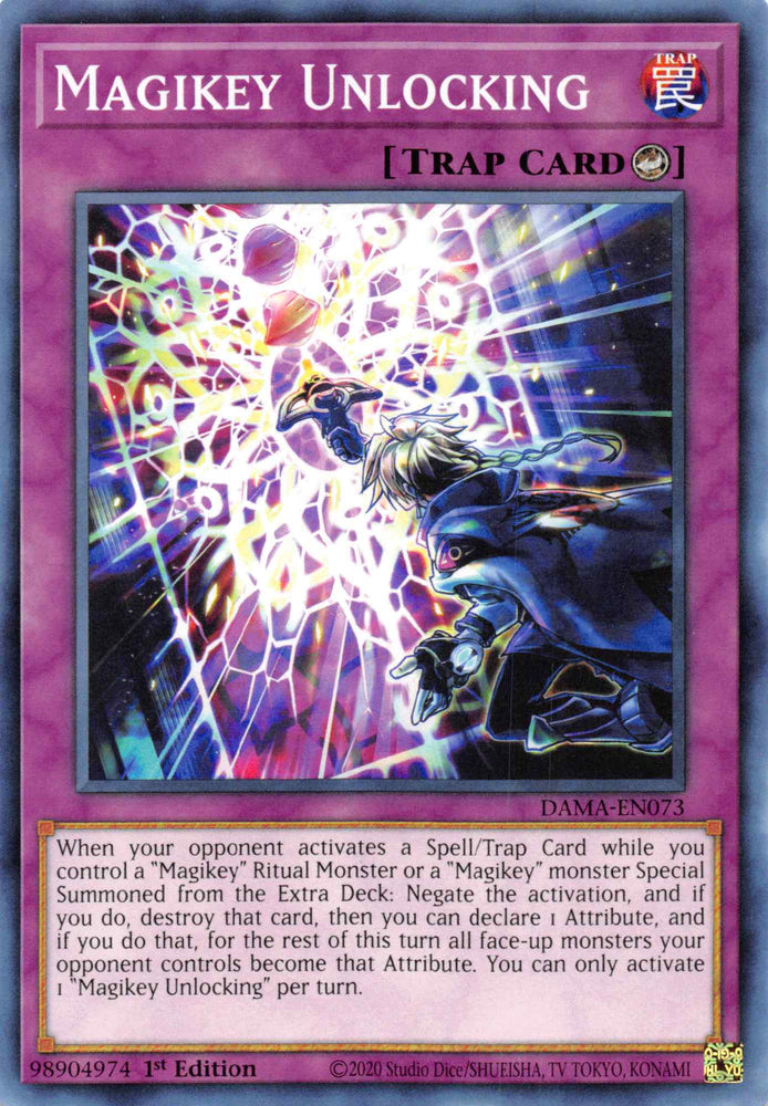 Magikey Unlocking [DAMA-EN073] Common Yu-Gi-Oh!