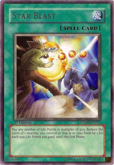 Star Blast [CRMS-EN047] Rare Yu-Gi-Oh!
