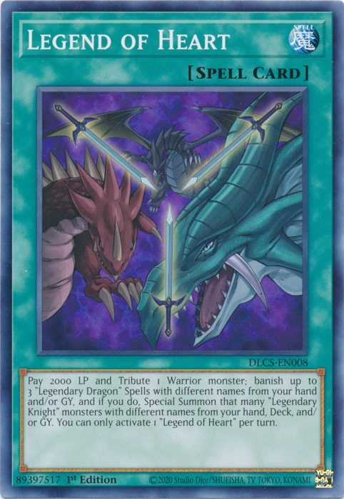 Legend of Heart [DLCS-EN008] Common Yu-Gi-Oh!
