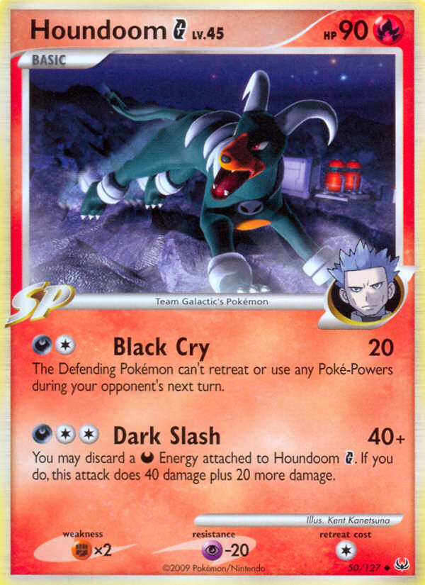 Houndoom G (50/127) [Platinum: Base Set] Pokémon
