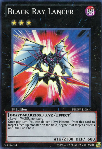 Black Ray Lancer [PHSW-EN040] Super Rare Yu-Gi-Oh!