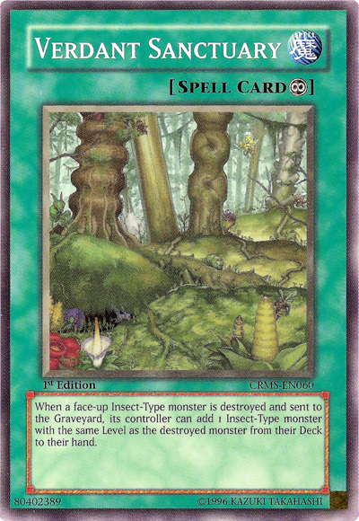 Verdant Sanctuary [CRMS-EN060] Common Yu-Gi-Oh!
