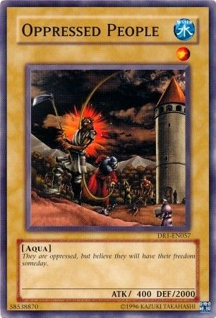 Oppressed People [DR1-EN057] Common Yu-Gi-Oh!