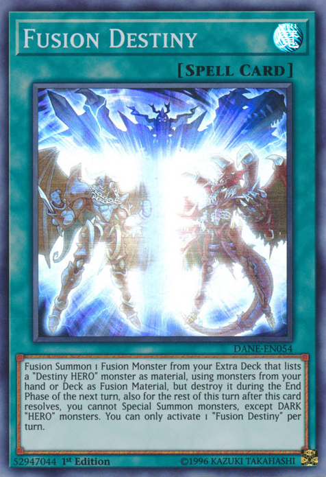 Fusion Destiny [DANE-EN054] Super Rare Yu-Gi-Oh!