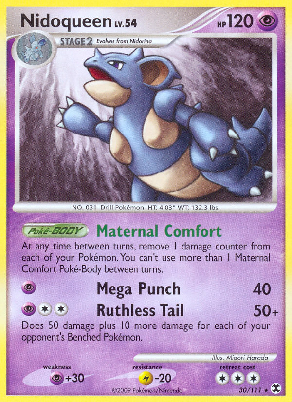 Nidoqueen (30/111) [Platinum: Rising Rivals] Pokémon