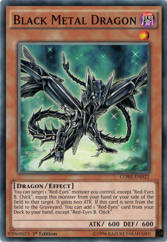 Black Metal Dragon [CORE-EN022] Common Yu-Gi-Oh!