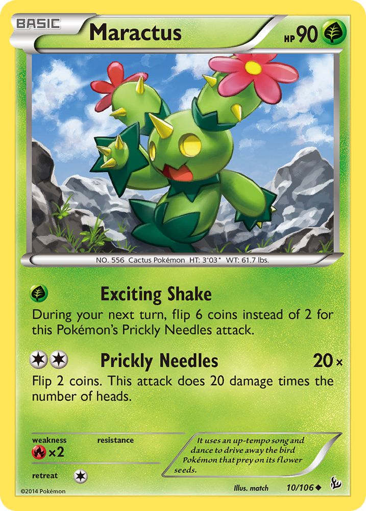 Maractus (10/106) [XY: Flashfire] Pokémon