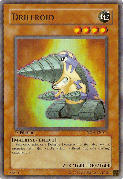 Drillroid [YSDS-EN016] Super Rare Yu-Gi-Oh!