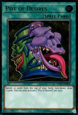 Pot of Desires [OP11-EN003] Ultimate Rare Yu-Gi-Oh!