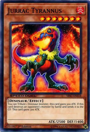 Jurrac Tyrannus [SBSC-EN018] Common Yu-Gi-Oh!