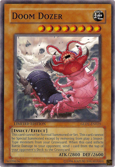 Doom Dozer [GLD1-EN025] Common Yu-Gi-Oh!