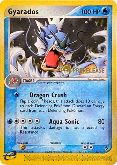 Gyarados (32/97) (Prerelease Promo) [EX: Dragon] Pokémon