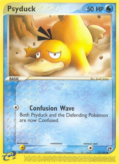 Psyduck (73/100) [EX: Sandstorm] Pokémon