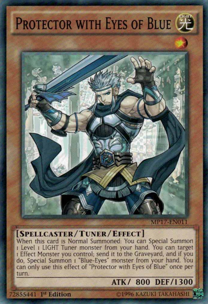 Protector with Eyes of Blue [MP17-EN011] Common Yu-Gi-Oh!