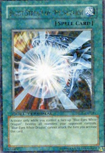 Burst Stream of Destruction [DT01-EN039] Rare Yu-Gi-Oh!