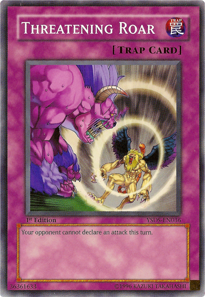 Threatening Roar [YSDS-EN036] Common Yu-Gi-Oh!