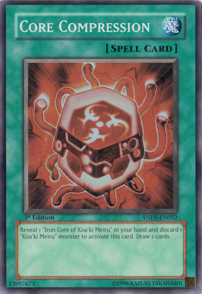 Core Compression [ANPR-EN052] Super Rare Yu-Gi-Oh!