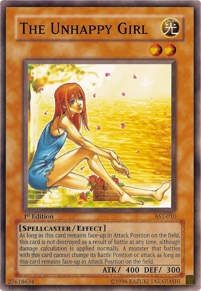 The Unhappy Girl [AST-010] Common Yu-Gi-Oh!