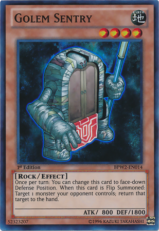 Golem Sentry [BPW2-EN014] Super Rare Yu-Gi-Oh!