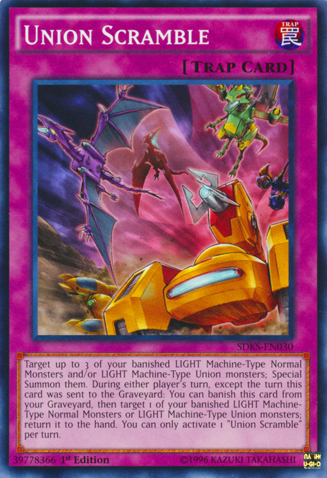 Union Scramble [SDKS-EN030] Common Yu-Gi-Oh!