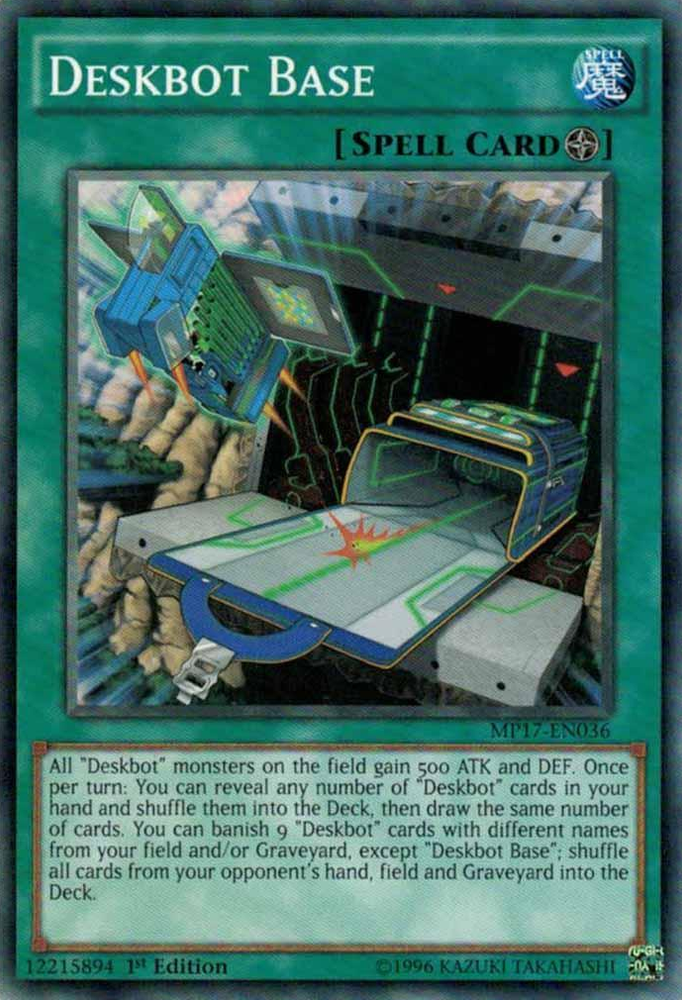 Deskbot Base [MP17-EN036] Common Yu-Gi-Oh!
