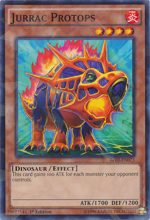 Jurrac Protops [BP03-EN073] Shatterfoil Rare Yu-Gi-Oh!