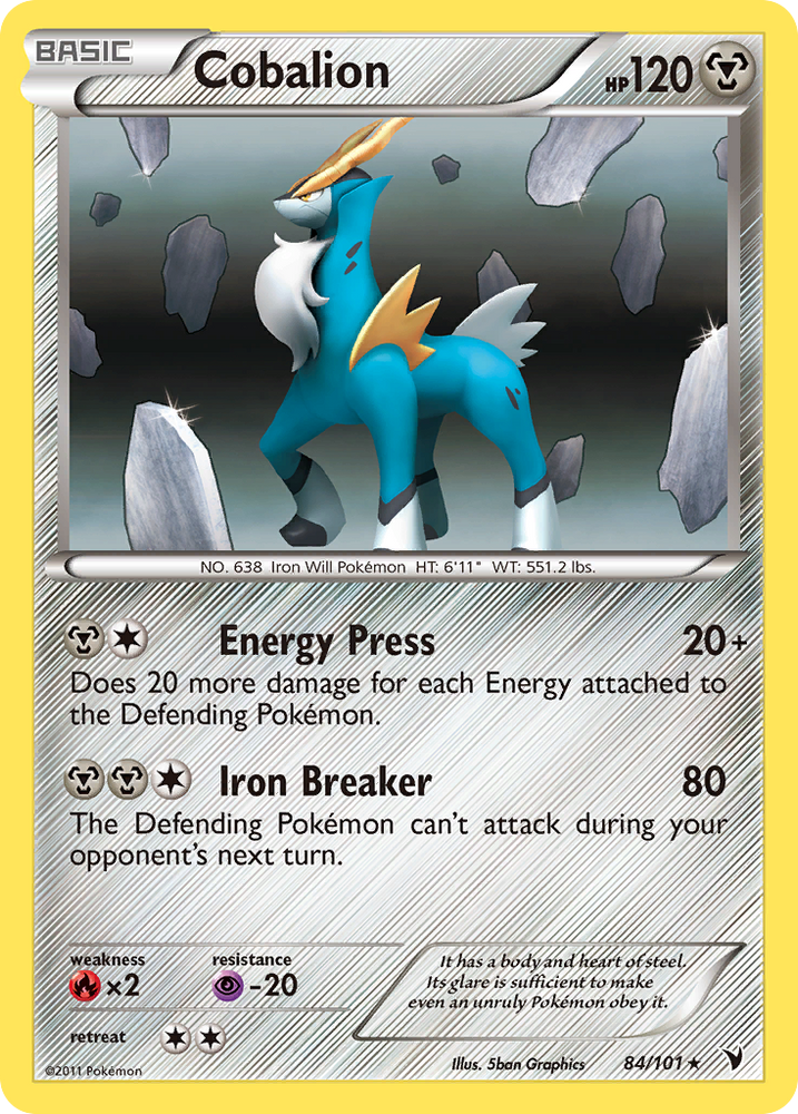 Cobalion (84/101) [Black & White: Noble Victories] Pokémon